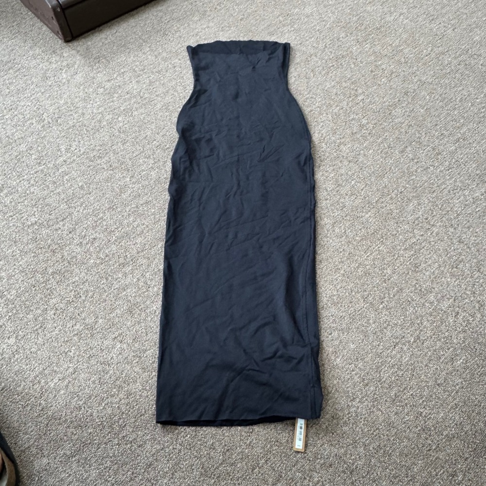 SKIMS Classic Swim Convertible Tube Dress Obsidian Black XS OP-ONS-10180W NWT